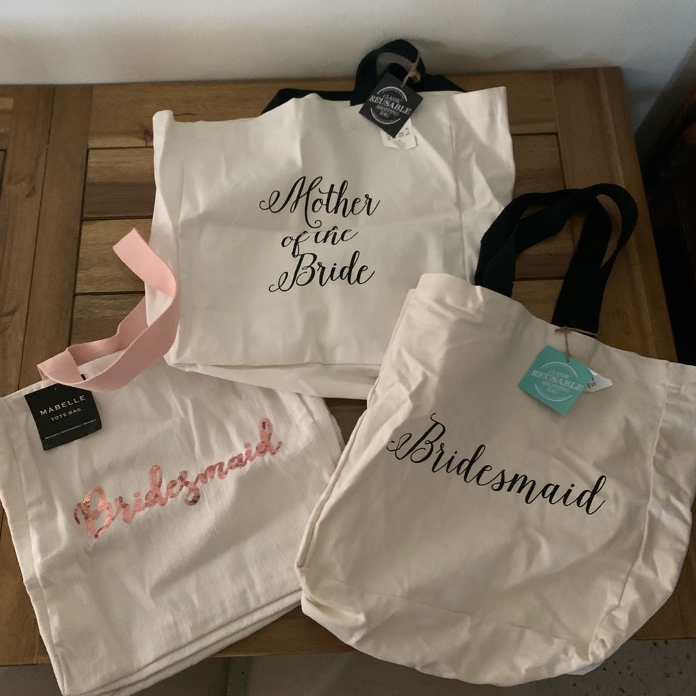Bridal Party Tote Bags